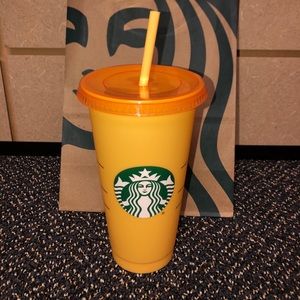 Starbucks Marigold To Tangerine Tumbler Cup
